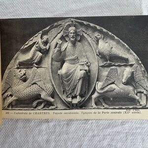 Vintage postcard booklet of Cathedrals' published by Maison Nicolurt